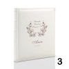 Album komunijny wklejany 60 kremowych stron, personalizowany, 8 wzorów